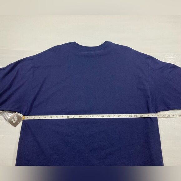 UNC Tar Heels T-Shirt 2XL Blue Russell North Carolina Collegiate Graphic Tee - Picture 8 of 9